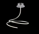 Spiral-shaped LED ceiling luminaire Nastro
