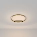 Goldene LED Deckenlampe in Ringform Ø:60cm