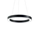 Ideal Lux LED Ring Pendelleuchte Oracle Round schwarz
