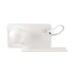Schlafzimmer LED Wandlampe mit Ablage Book 2 von Ideal Lux in weiß