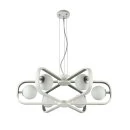 Maytoni chandelier Avola white/silver