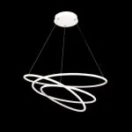 Spiralförmiger LED Ring Kronleuchter Nola für den Esstisch