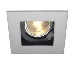 Onok 186 recessed spotlight silver square