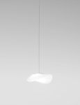 Milchglas Pendellampe Balance SP 24 von Vistosi