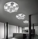 Braga LED ceiling lamp Nuvola PL70