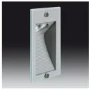 Onok square wall downlight Ref. 400 glass