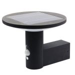 Moderne Solar Außenwandleuchte Karina mit Sensor