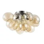 Maytoni Balbo ceiling lamp glass yellow Ø38cm