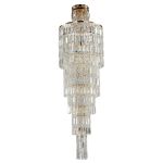 Maytoni Niagara crystal chandelier staircase