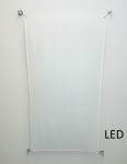 B.lux Veroca 3 LED ceiling lamp sail cloth DALI dimmable