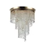 Kristalllüster Cascade in Gold von Maytoni H:50cm